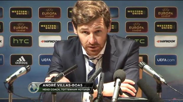 C3 - Tottenham, Villas-Boas : 'Avantage Lyon'
