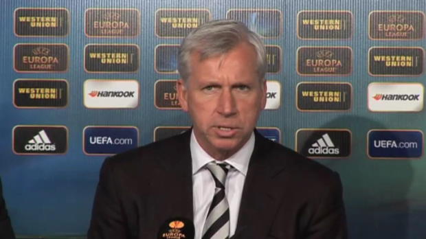 Ligue Europa - Newcastle : Pardew se fait du souci pour le retour