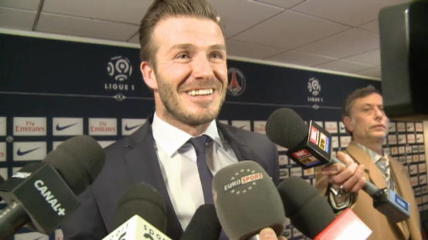 Foot Transfert, Mercato PSG - Beckham : 'Je veux rester au PSG'