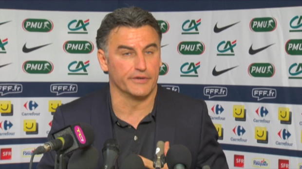 CDF - ASSE, Galtier : 'Déception et frustration'