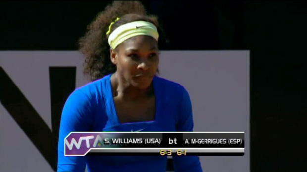 L1 : WTA - Rome - Facile pour Serena 
