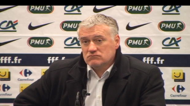 CDF - Deschamps f�licite ses attaquants