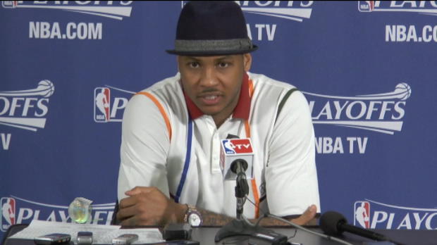 Vidéo - Playoffs - Anthony : ''Ce n'est pas fini'' Vidéo - Playoffs - Anthony : ''Ce n'est pas fini''