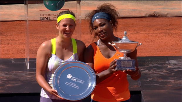 Vidéo - Rome - Williams rayonne Vidéo - Rome - Williams rayonne