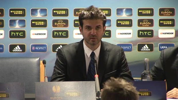 C3 - 8ème de finale, Stramaccioni félicite Tottenham