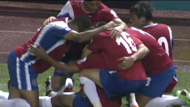 Foot : Qualif. CdM 2014 - Le but fantastique du Costa Rica