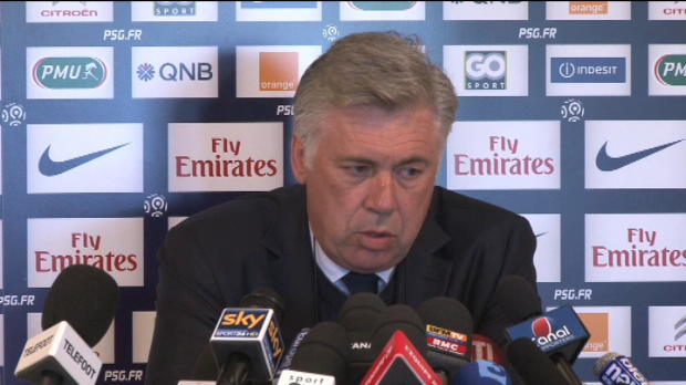PSG - Ancelotti : 'Evian sera au RDV'