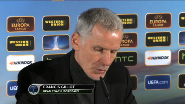 C3 - 8ème de finale, Gillot : 'Douze matches quand même...'