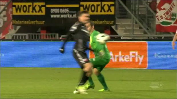 Tonfo del Twente in casa, Europa a rischio