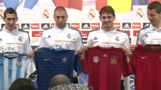 Foot : CdM 2014 - Le tirage du Real Madrid