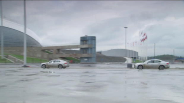 Vettel tests new Sochi track