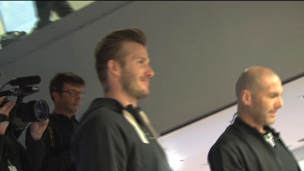 PSG - La folle journée de David Beckham