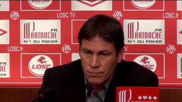 Lille - Garcia - 'Rester dans les trois premiers'