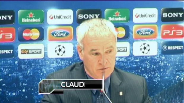 L1 : LDC - Inter Milan : Ranieri d�pit� (Video)