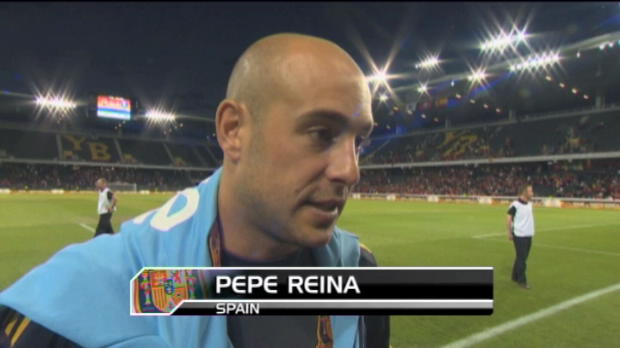 Euro 2012 - Espagne, Reina : 'C'est une question de confiance'