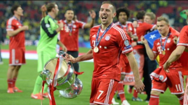 LDC - Finale, Rib�ry, enfin champion d'Europe