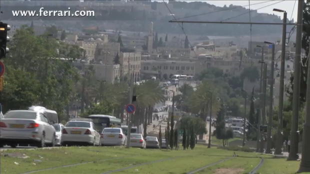 Ferrari at the first Jerusalem Peace Road Show