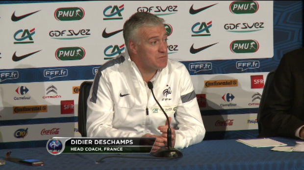 Bleus - Deschamps - 'La meilleure équipe reste l'Espagne'