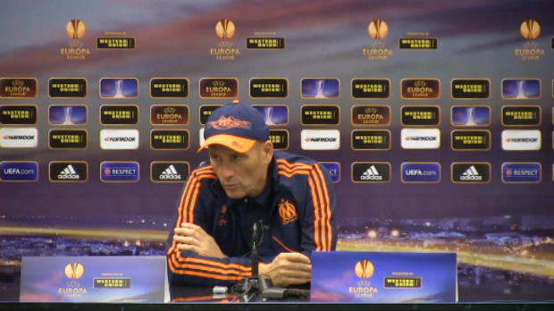 OM - Baup : 'La Ligue Europa nous a permis d'avancer'