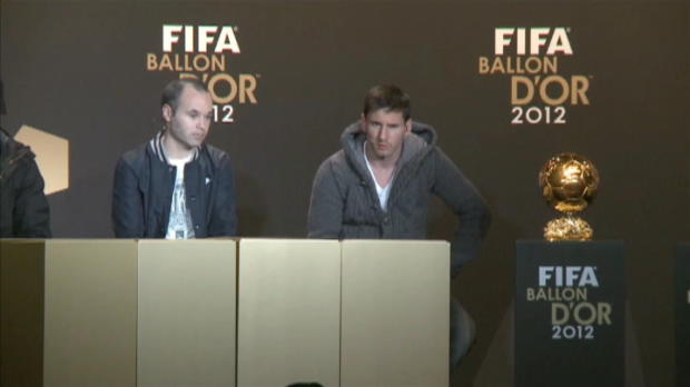FIFA Ballon D'Or - Messi refuse la comp�tition avec Ronaldo