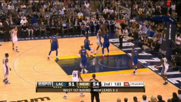 Vidéo - Playoffs - Grizzlies / Clippers à couteaux tirés Vidéo - Playoffs - Grizzlies / Clippers à couteaux tirés