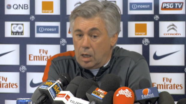 Foot Transfert, Mercato PSG - Ancelotti�: 'Ronaldo � Paris�? Je suis d�j� satisfait de mon groupe'