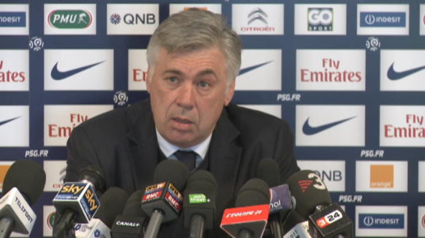 PSG - Ancelotti : 'Tenter d'aller en demi-finale'