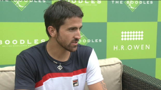 Tennis / News - Wimbledon - Tipsarevic s’habitue au gazon