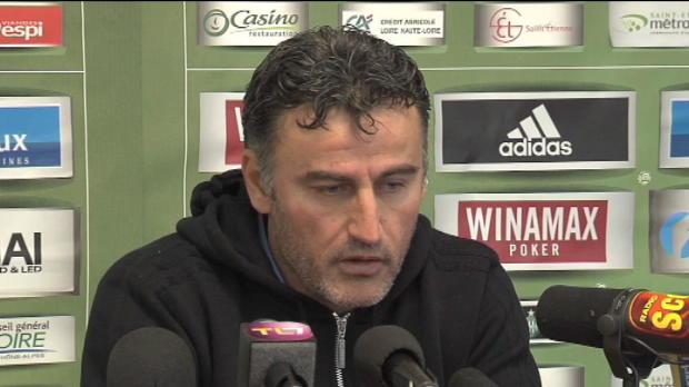 ASSE - Galtier, Bon boulot sur Aubame