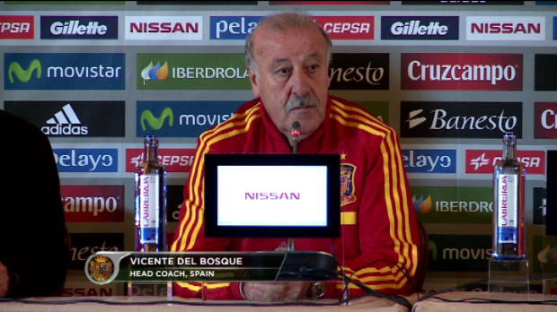 Qualif CDM 2014 - Espagne, Del Bosque : 'La France, un bon amalgame'