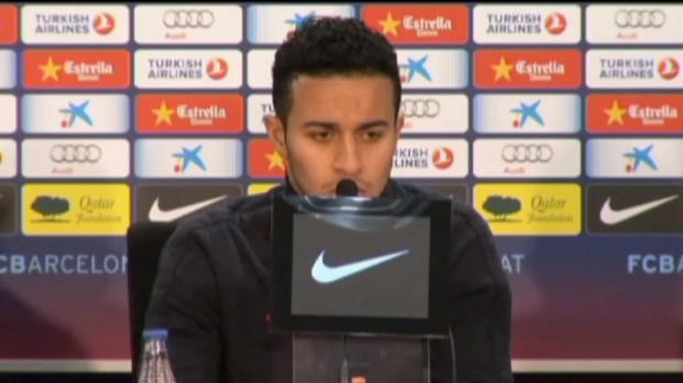 Thiago - 'Nous ne d�pendons pas de Messi'