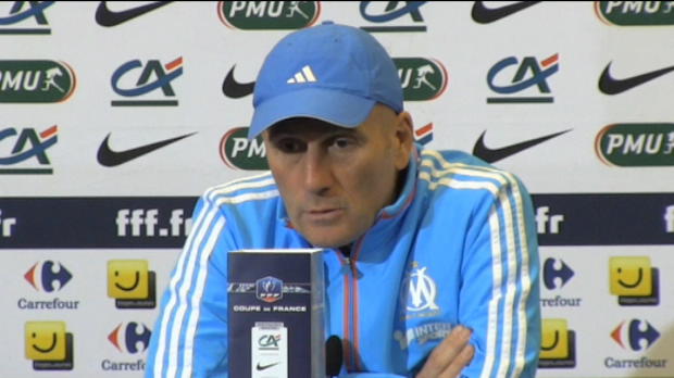 CDF - OM, Baup : 'On retient la qualification'