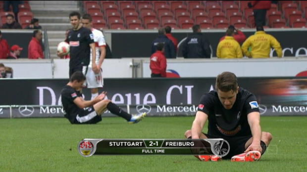 Bundesliga - 30ème journée, Fribourg rate le coche