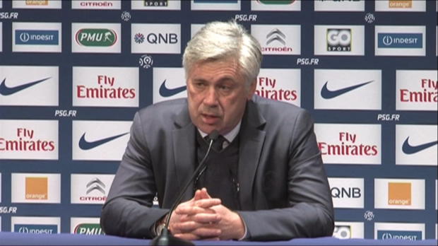 PSG - Ancelotti : 'Montpellier, une équipe dangereuse'