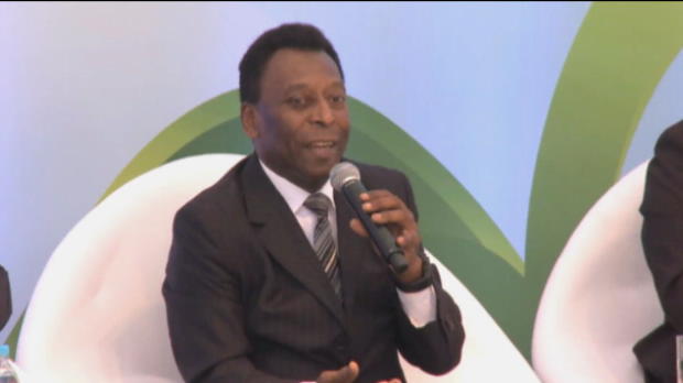 CDM 2014 - Pelé dévoile le compte à rebours