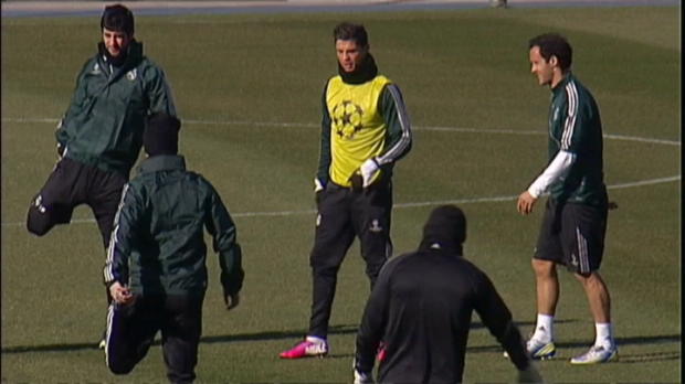 LDC - Man United, Ronaldo surprend Ferguson