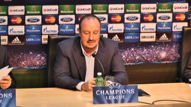 Foot : LDC - Groupe F : Benítez : "La critique ne m'influence pas"