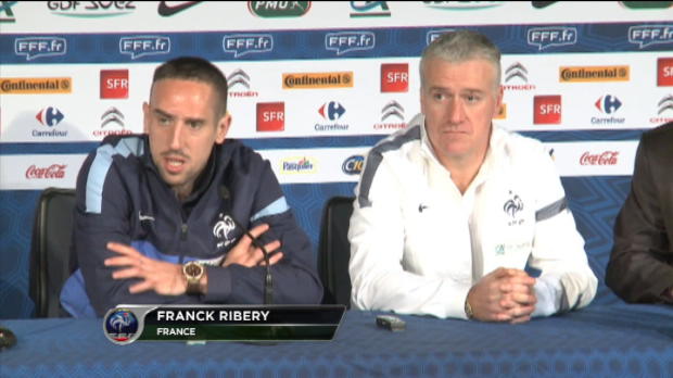 Bleus - Ribéry : ''Pour nous, c'est sérieux...''