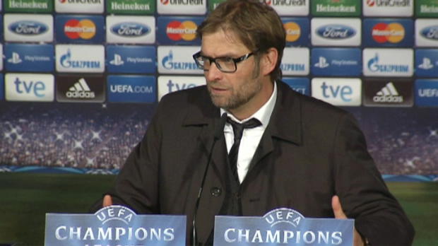 LDC - Demi-finale, Klopp, pas très content