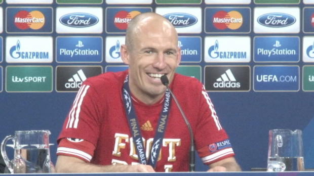 LDC - Finale, Robben : 'Fier d'en faire partie'
