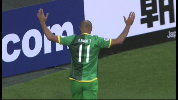 Foot : Ligue des Champions AFC - Kanouté buteur puis expulsé