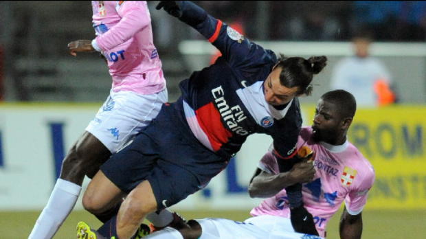 Foot : L1 - Le PSG s'est noyé à Evian