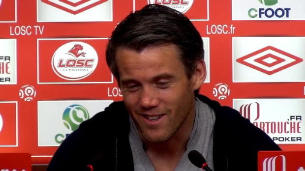 LOSC - Landreau - 'Un honneur de jouer avec Hazard'