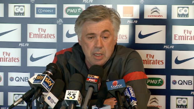 PSG - Ancelotti : 'Evian doit servir de le�on'