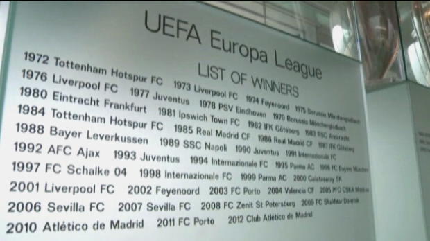 C3 - Quarts, Les affiches de la Ligue Europa