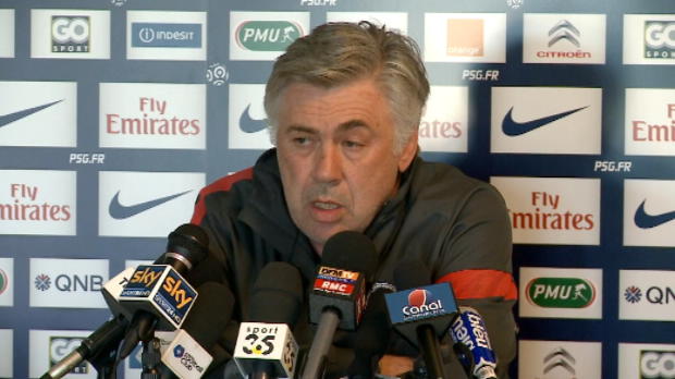 PSG - Ancelotti : 'Les enfants plut�t que la presse'