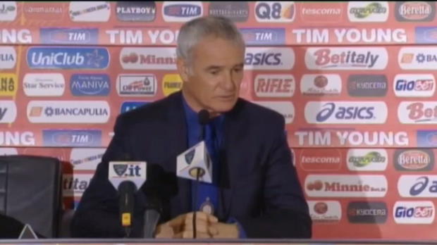 Serie A - Inter, Ranieri : 'Notre but : La Ligue des Champions'