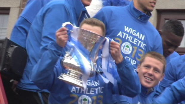 Foot : Wigan - Un trophée mais des regrets