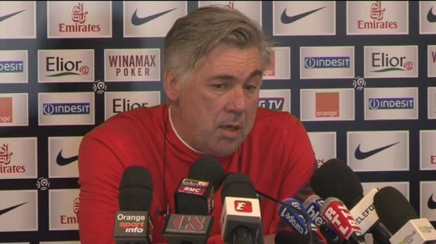  PSG - Ancelotti : 'Poulsen, un danger'
