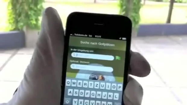 iPhone-App zum AEG Golf & Cook Cup 